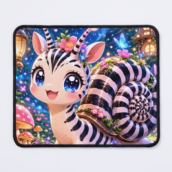 Item preview, Magical Zebra Snail Fantasy Garden designed and sold by Rohan132.