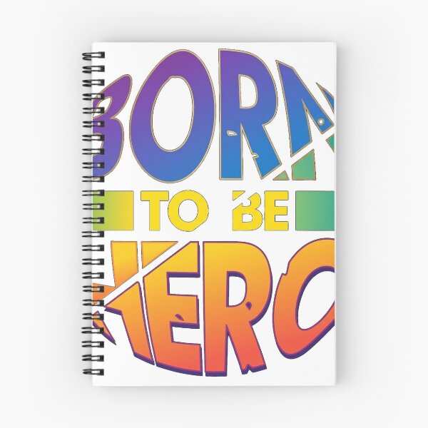 Item preview, Born to be a hero designed and sold by GraphicStyleX.