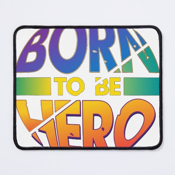 Item preview, Born to be a hero designed and sold by GraphicStyleX.