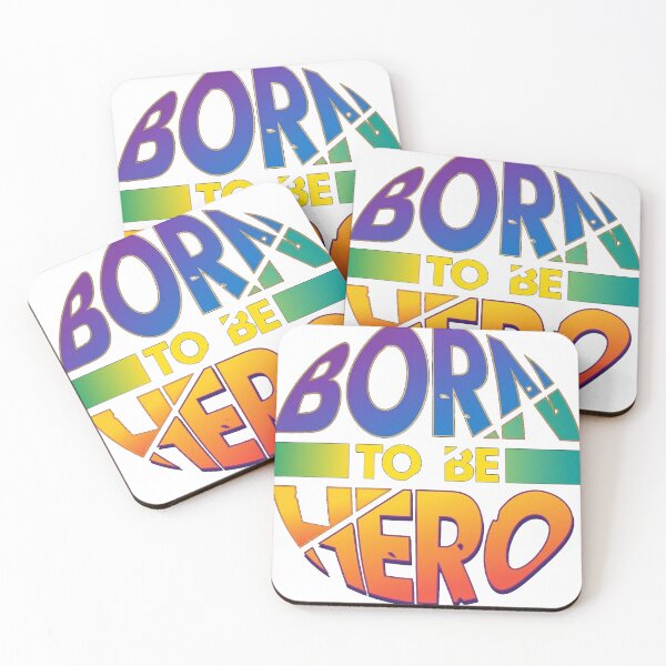 Item preview, Born to be a hero designed and sold by GraphicStyleX.