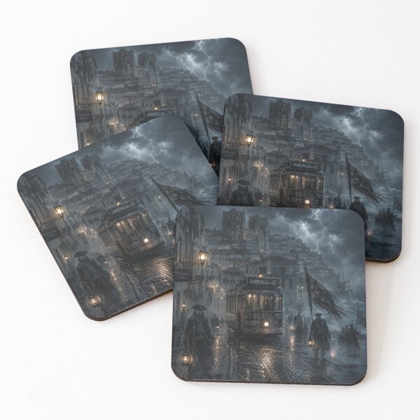 Item preview, The Phantom Tide of Alfama  Lisbon Gothic Horror designed and sold by kabucino.