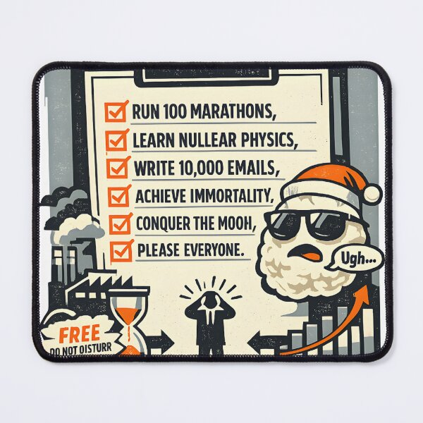 Item preview, Optimize Everything Productivity Meme Design designed and sold by Naviora.