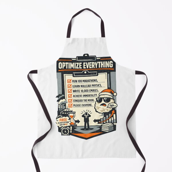 Item preview, Optimize Everything Productivity Meme Design designed and sold by Naviora.