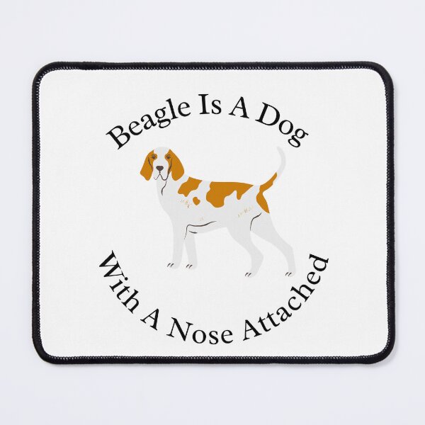 Item preview, Beagle, a dog with a nose attached, Dog designed and sold by HoppingCreation.