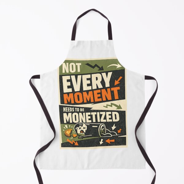 Item preview, Not Every Moment Needs To Be Monetized Design designed and sold by Naviora.
