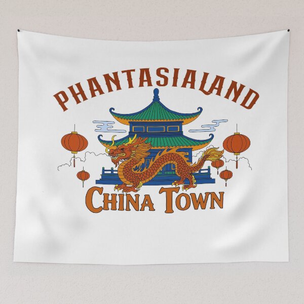 Item preview, China Town Logo designed and sold by FoolishDreamers.