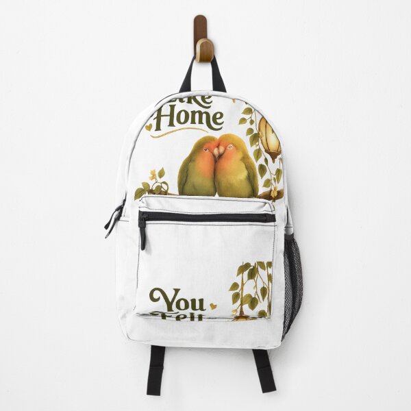 Item preview, You Felt Like Home, Romantic Lovebird Lantern Aesthetic Design designed and sold by JagrDesigns.