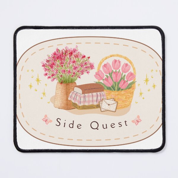 Item preview, Side Quest Soft Girl Cottagecore Aesthetic designed and sold by print-et-al.