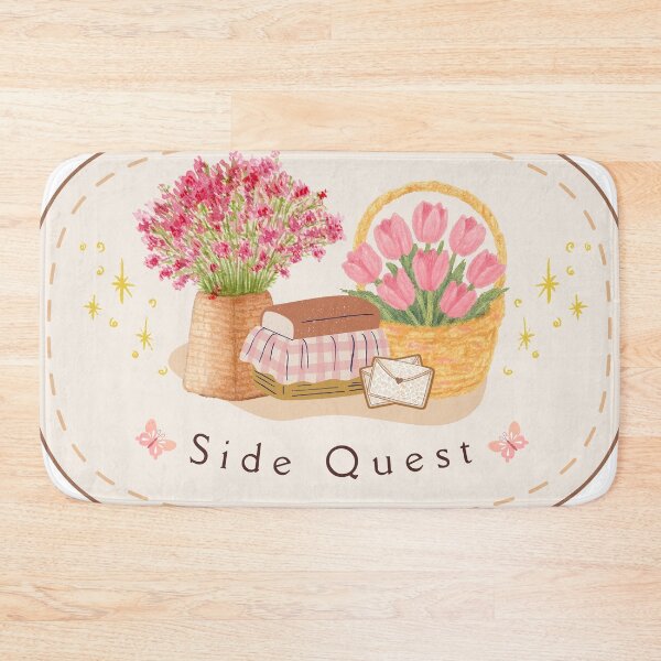 Item preview, Side Quest Soft Girl Cottagecore Aesthetic designed and sold by print-et-al.