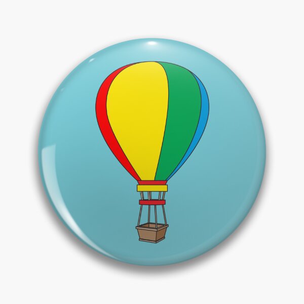 Item preview, Colorful Hot Air Balloon designed and sold by BirdAtWork.