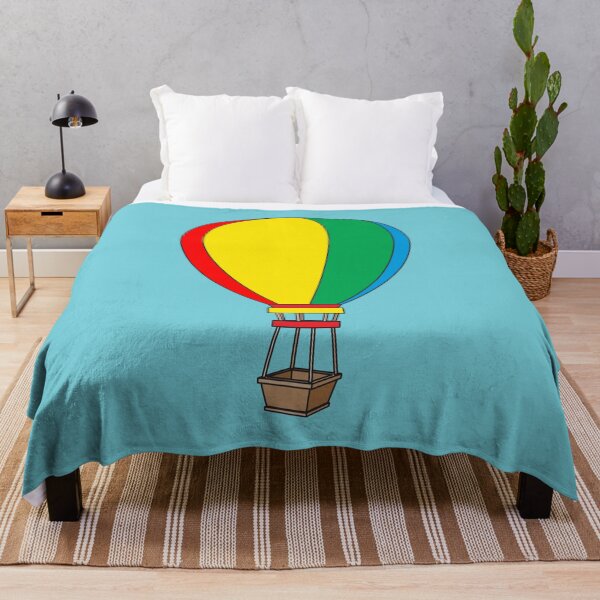 Item preview, Colorful Hot Air Balloon designed and sold by BirdAtWork.