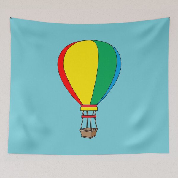 Item preview, Colorful Hot Air Balloon designed and sold by BirdAtWork.