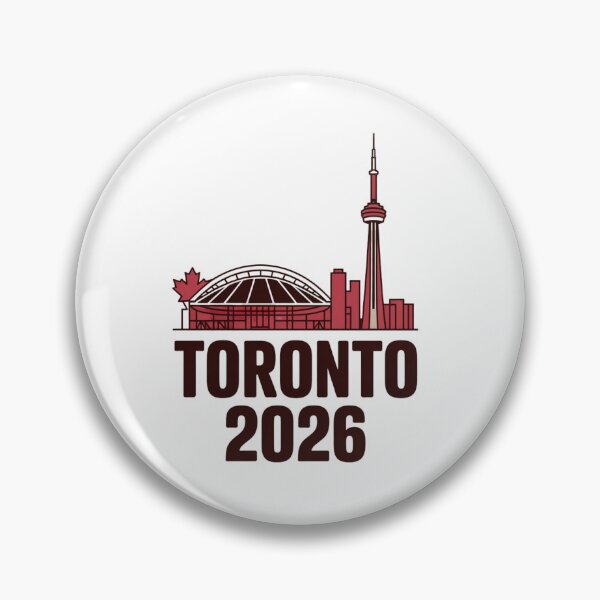 Item preview, Toronto 2026 CN Tower Stadium Skyline T-Shirt V6 designed and sold by DarylWelsh2024.