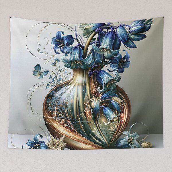Item preview, Luminescent Bluebell Sanctuary designed and sold by bloorose.