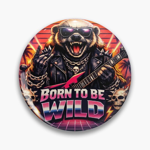 Item preview, Honey Badger Collection – Fearless, Funny & Wild Designs designed and sold by Aucia.