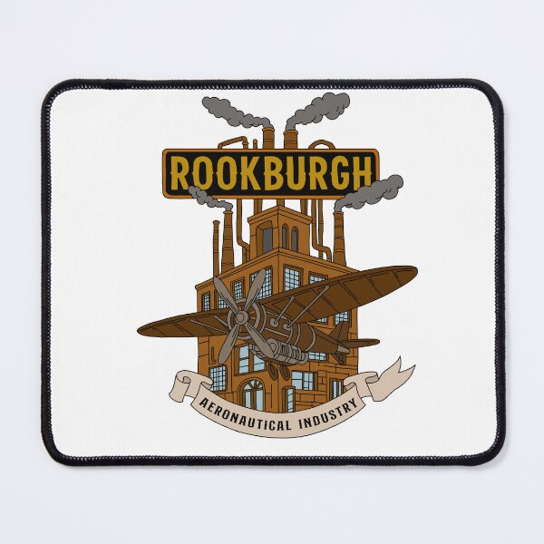 Item preview, Rookburgh logo designed and sold by FoolishDreamers.