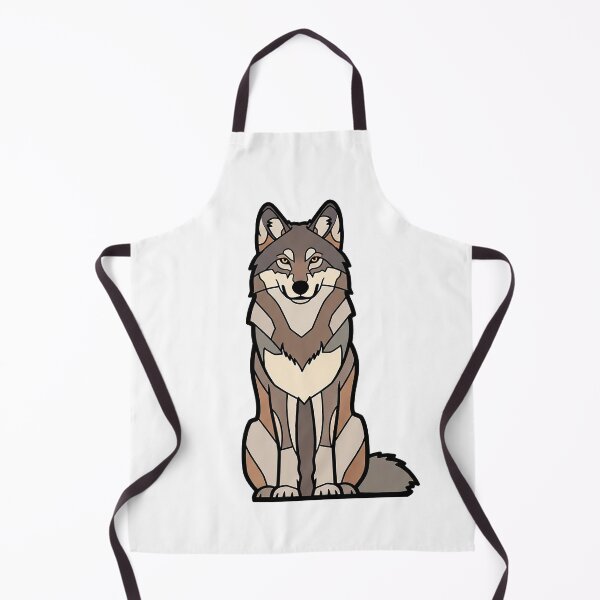 Item preview, Stately Mountain Wolf Minimal Animal Illustration designed and sold by Osmose-Studio.