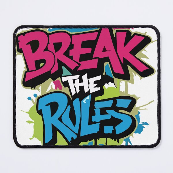 Item preview, Break the rules designed and sold by GraphicStyleX.