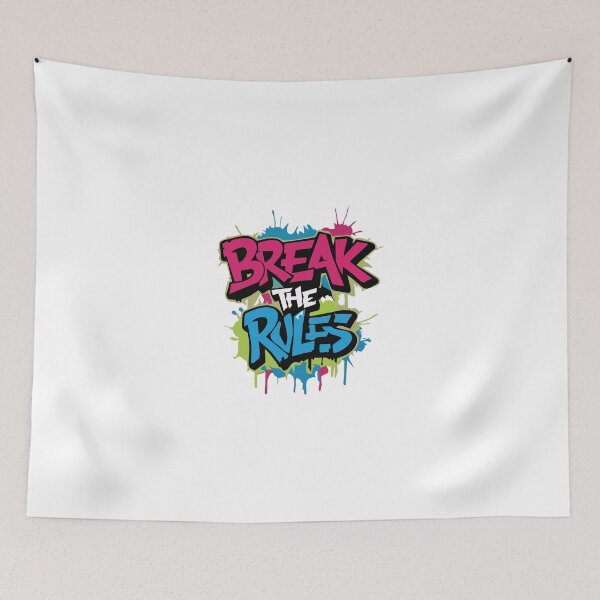 Item preview, Break the rules designed and sold by GraphicStyleX.