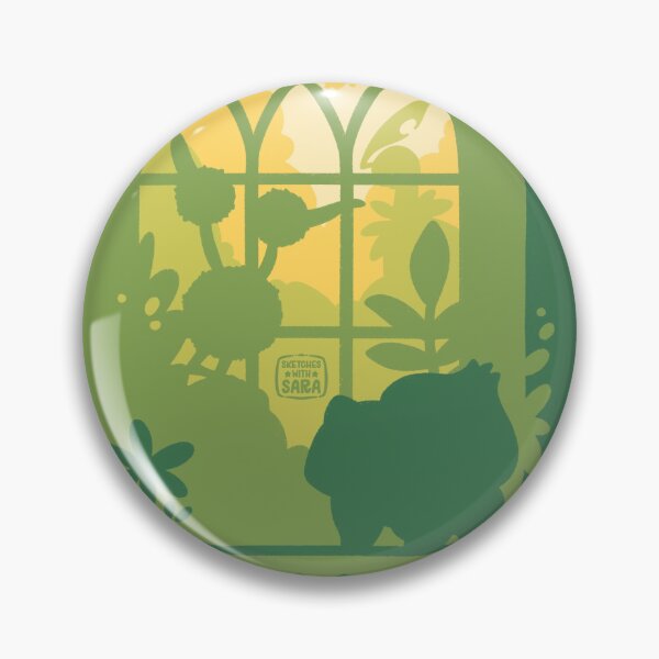 Item preview, Yellow Green Monsters Window Silhouette designed and sold by SketchesWSara.