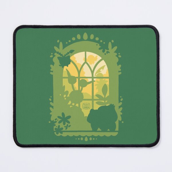 Item preview, Yellow Green Monsters Window Silhouette designed and sold by SketchesWSara.
