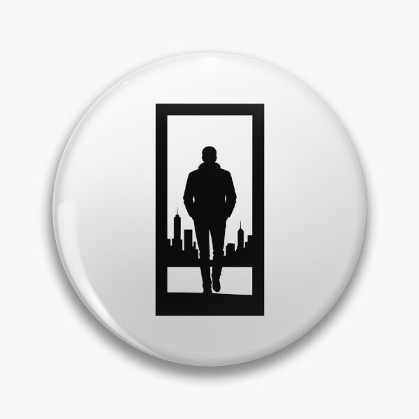 Item preview, Urban Walk Doorway Silhouette designed and sold by Le Grand Requin.