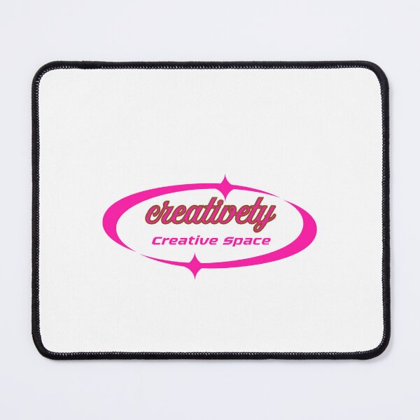 Item preview, Creativity Space Y2K Logo - Hot Pink Cyber Aesthetic designed and sold by GUINewAlex.