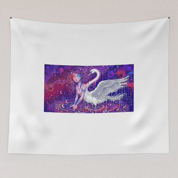 Item preview, Ava and the Celestial Swan designed and sold by y2kponyclub.