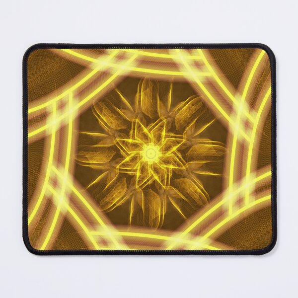 Item preview, Symmetrical Golden Fractal Art designed and sold by EsmArtUniverse.