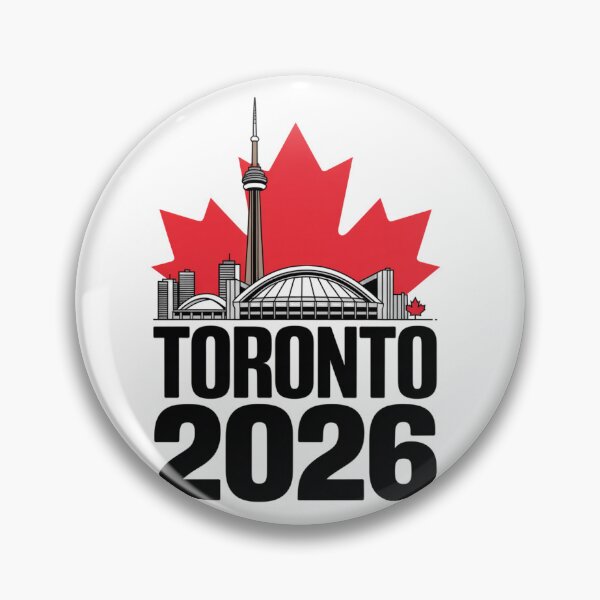 Item preview, Toronto 2026 CN Tower Stadium Skyline T-Shirt V9 designed and sold by DarylWelsh2024.