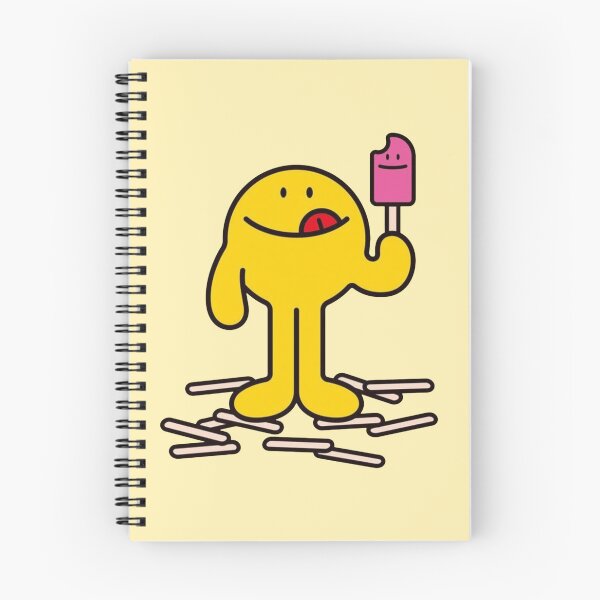 Item preview, Silly Yellow Guy Eating an Ice Pop designed and sold by Spring Things.