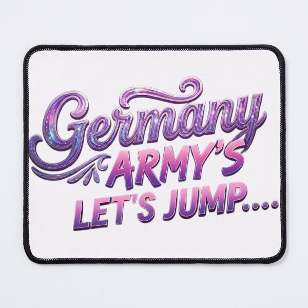 Item preview, Germany Army’s Let’s Jump Concert Graphic designed and sold by RADesignHub.