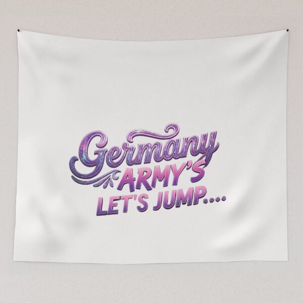 Item preview, Germany Army’s Let’s Jump Concert Graphic designed and sold by RADesignHub.