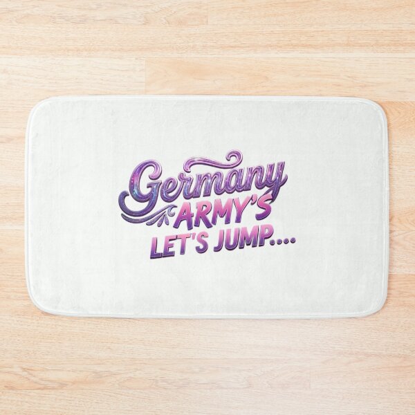 Item preview, Germany Army’s Let’s Jump Concert Graphic designed and sold by RADesignHub.
