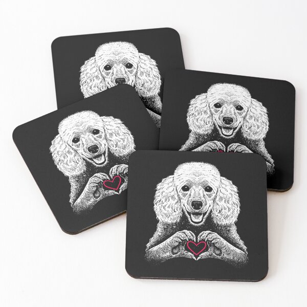 Item preview, Poodle Heartmark designed and sold by barmalisiRTB.
