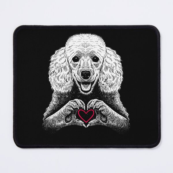 Item preview, Poodle Heartmark designed and sold by barmalisiRTB.
