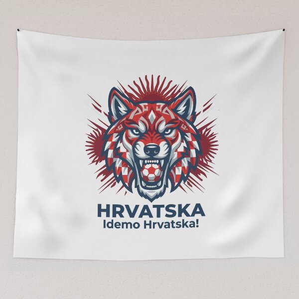 Item preview, World Cup Croatia Football Wolf designed and sold by MarcV88.