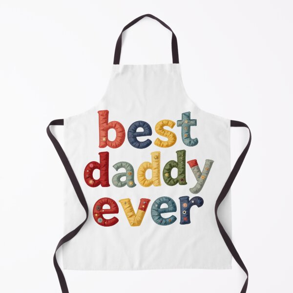 Item preview, BEST DADDY EVER - IN COLORFUL FAUX LETTERING designed and sold by AlexOBrienArt.