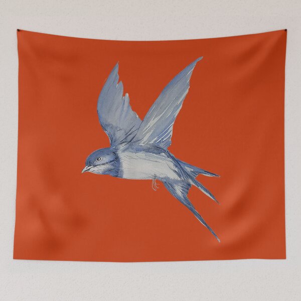 Item preview, Swallow Bird Watercolor  designed and sold by MacosLucia.