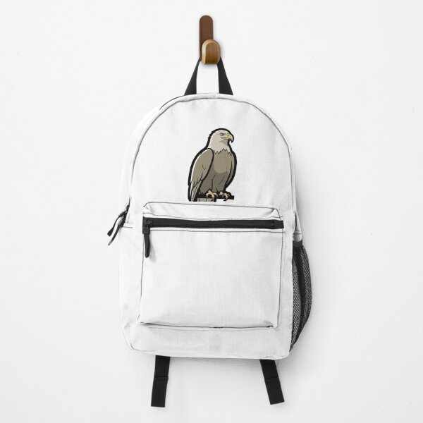 Item preview, Majestic Perched Eagle Minimal Wildlife Illustration designed and sold by Osmose-Studio ⭐⭐⭐⭐⭐.