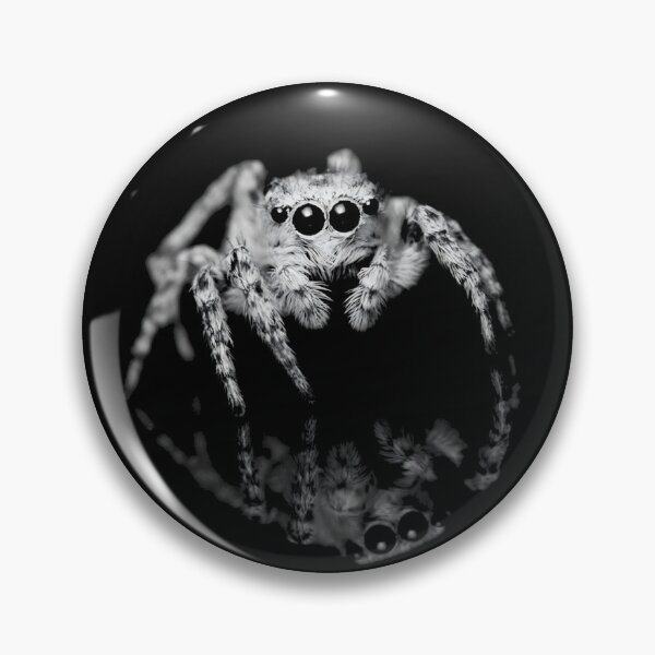 Item preview, White Jumping Spider Art designed and sold by NF Designs Studio DTF.