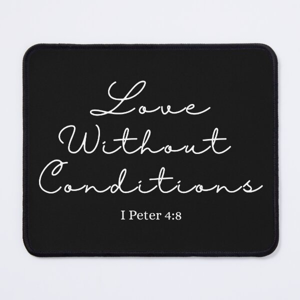 Item preview, Love Without Conditions Christian Shirt | I Peter 4:8 Inspirational Faith Design designed and sold by swdesigns714.