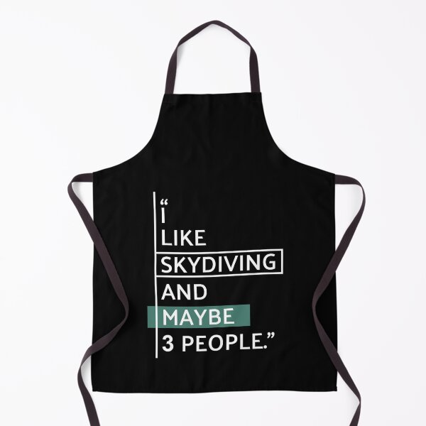 Item preview, I Like Skydiving and Maybe 3 People designed and sold by MaryAller.