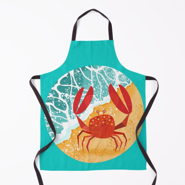 Item preview, Red Crab on Beach designed and sold by Andrew Hitchen.