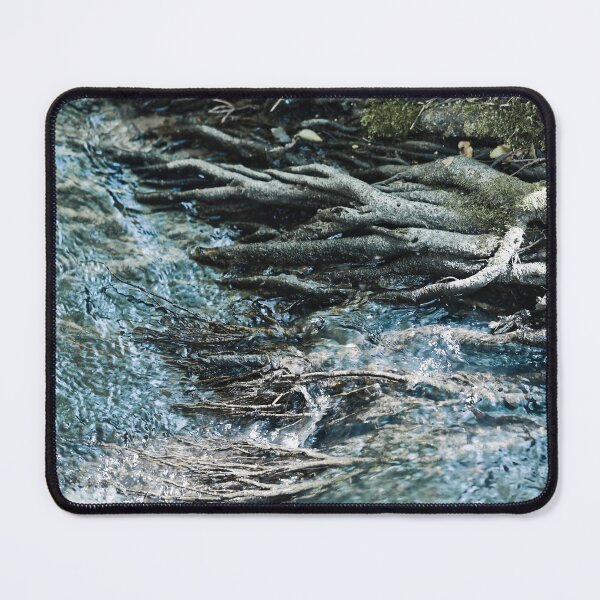 Item preview, Tangled roots growing with the flow of the stream. designed and sold by NaturePhotography.
