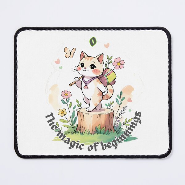 Item preview, The Fool Tarot Cat - The Magic of Beginnings designed and sold by AbuCAni Studio .