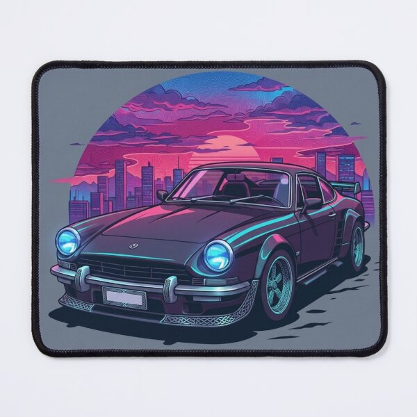 Item preview, Cyberpunk Classic Coupe – Synthwave City Cruise Poster designed and sold by NeonSketch Lab.