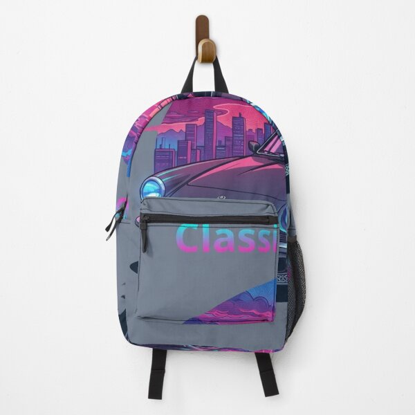 Item preview, Cyberpunk Classic Coupe – Synthwave City Cruise Poster designed and sold by NeonSketch Lab.