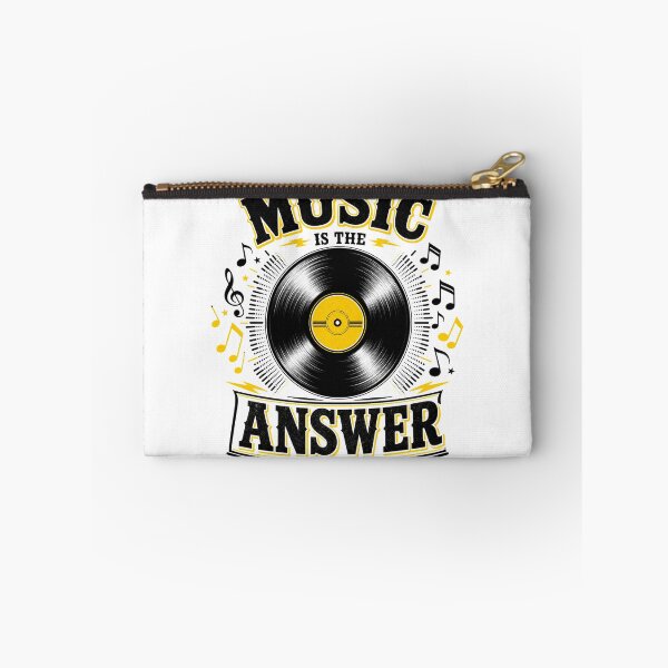 Item preview, Music is the Answer — Vinyl Record Music Lover T-Shirt designed and sold by WornWildCo.