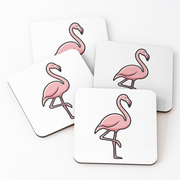 Item preview, Vibrant Flamingo Minimal Tropical Animal Illustration designed and sold by Osmose-Studio ⭐⭐⭐⭐⭐.